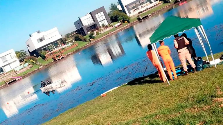 Así fue la desaparición del joven DJ en el lago de un country