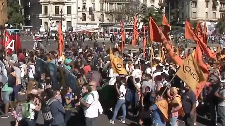 El kirchnerismo marchó para exigir la libertad de "presos políticos"