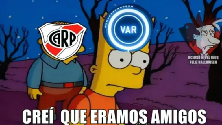 Robo y VAR: hinchas hicieron estallar las redes con memes por la eliminación de River