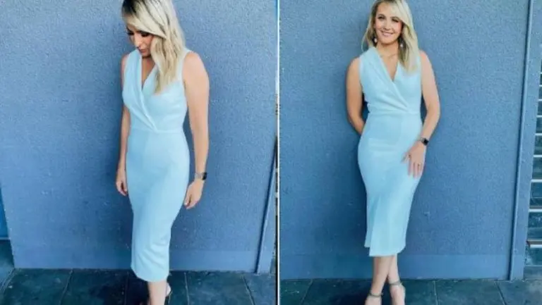 Blanco o azul: el color del vestido de una locutora generó desacuerdos