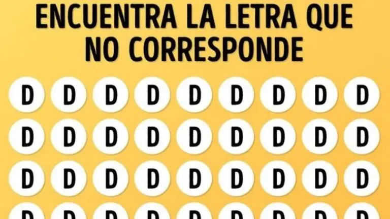 El desafío de la letra "D": un reto casi imposible de resolver