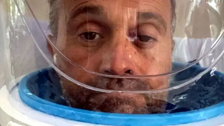 Sergio Lapegüe, en grave estado: "Pido a los santos del cielo ayuda"