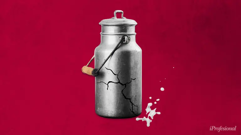 Insólita paradoja con la leche: el precio en góndola no afloja pero esto es lo que pasa con los tambos