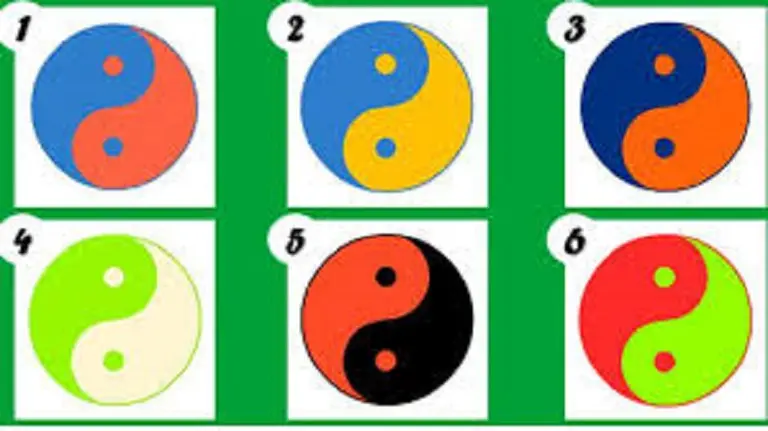 El test del color del Ying y Yang