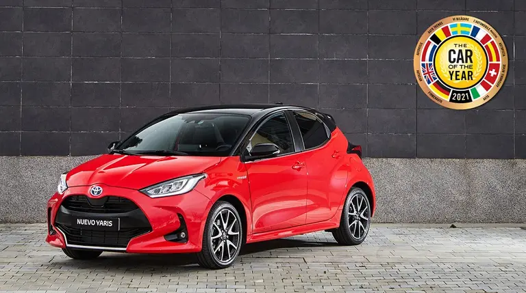 El Toyota Yaris es el Auto del Año en Europa 2021