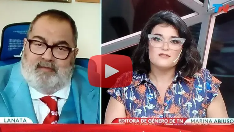 Video: Lanata opinó sobre el cuerpo de Purita Díaz y la editora de género de TN lo cruzó al aire