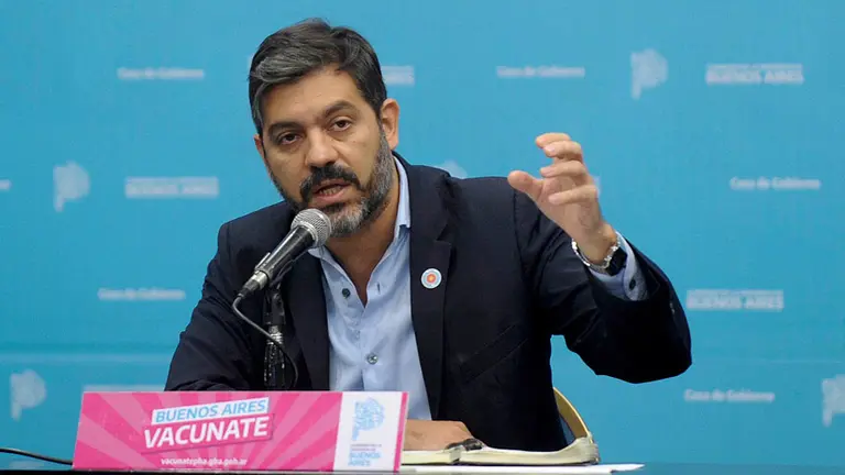 Carlos Bianco, jefe de Gabinete bonaerense.