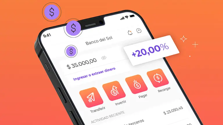 Banco del Sol: tu banco en una app con la mejor tasa del mercado