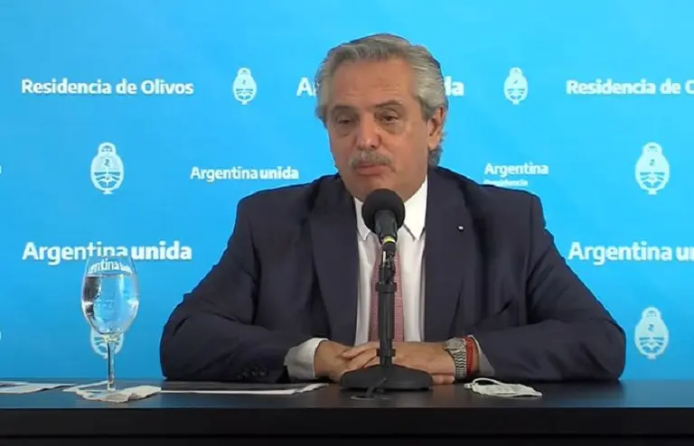 El Presidente anunció la prórroga del DNU sobre restricciones hasta el 25 de junio