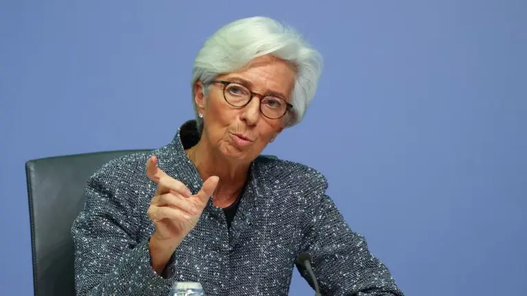 Christine Lagarde, titular del BCE.