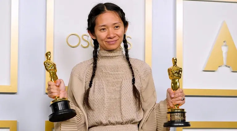 La película "Nomadland" hace historia en los premios Oscar de la pandemia