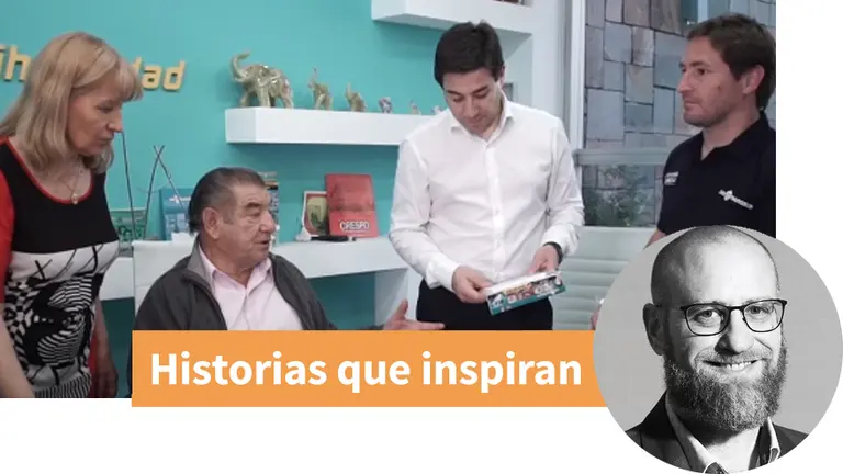 Manejaba un colectivo pero un hecho fortuito le dio una idea y hoy exporta su producto al mundo