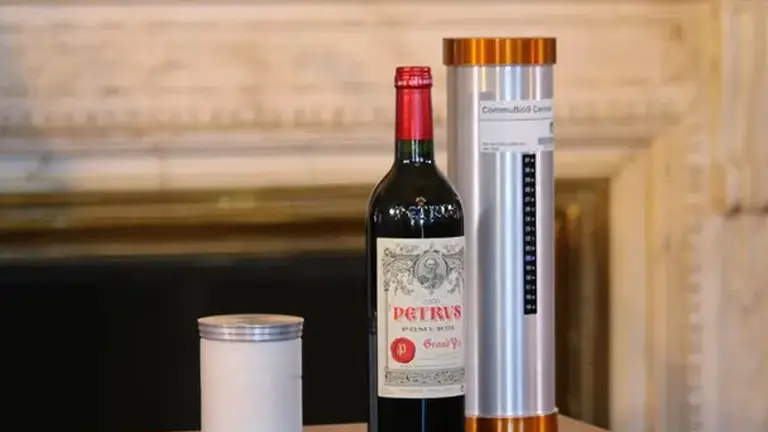 El vino más caro de la historia: se añejó 440 días en el espacio exterior y se vende por u$s1 millón