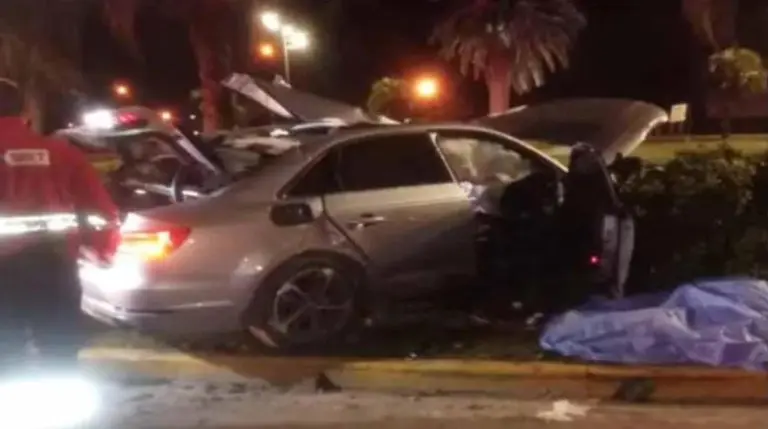 Así fue el choque en Tigre en el que murieron dos jóvenes