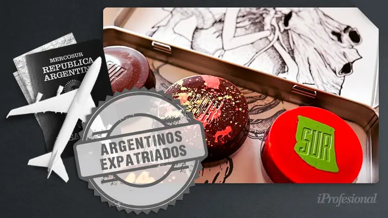 Son argentinos, se mudaron a Inglaterra y con sus ahorros abrieron la primera empresa de alfajores gourmet