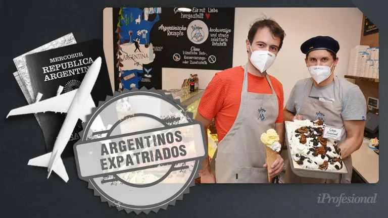 Los alemanes se enamoraron del helado de dulce de leche gracias a estos dos argentinos que se mudaron a Munich
