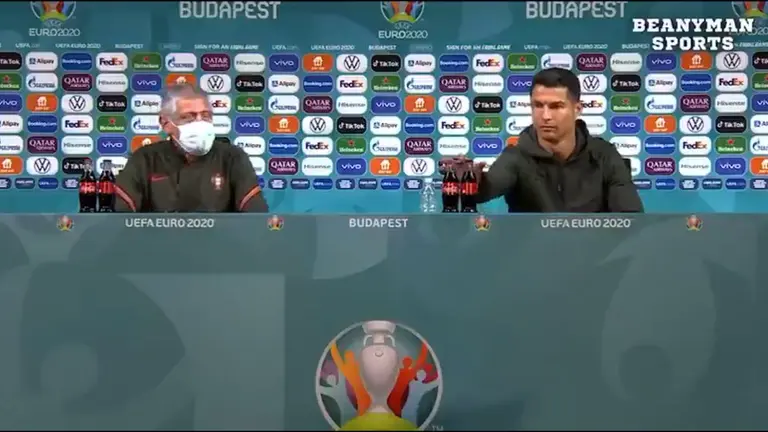Coca-Cola respondió al desdén de Cristiano Ronaldo: ¿qué dijo?