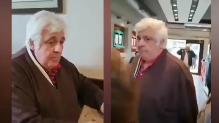 VIDEO y escándalo: Samid violó la prisión domiciliaria y así lo escracharon en un restaurante