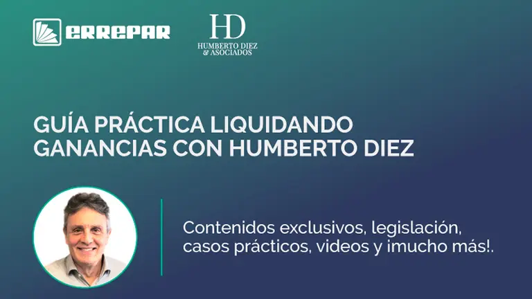 Errepar y Humberto Diez se unen con nuevo micrositio para liquidar Ganancias
