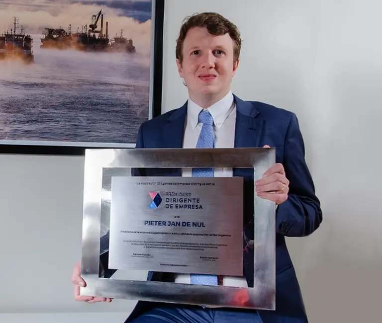 Pieter Jan de Nul es el Dirigente de Empresa 2021