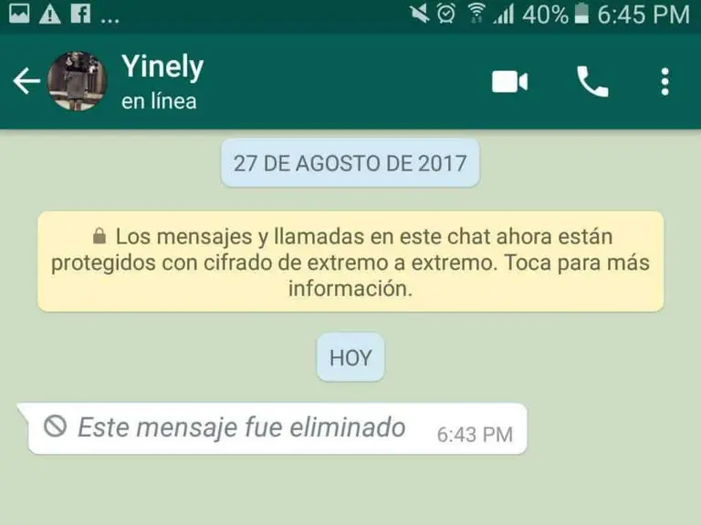 Cómo recuperar mensajes borrados de WhatsApp