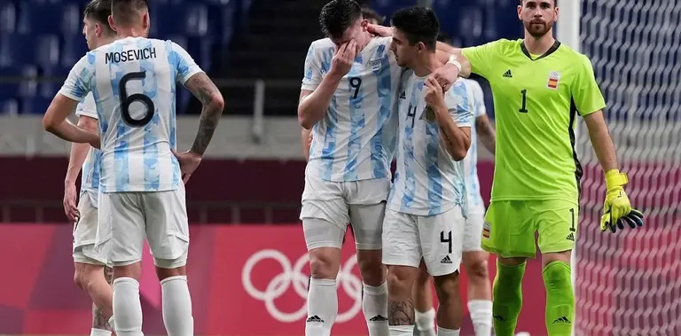 Decepción olímpica: la selección argentina de fútbol quedó eliminada y el tenis tuvo una jornada negra