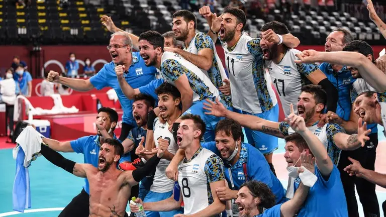 Histórico: el seleccionado argentino de vóley es medalla de bronce en los Juegos de Tokio 2020