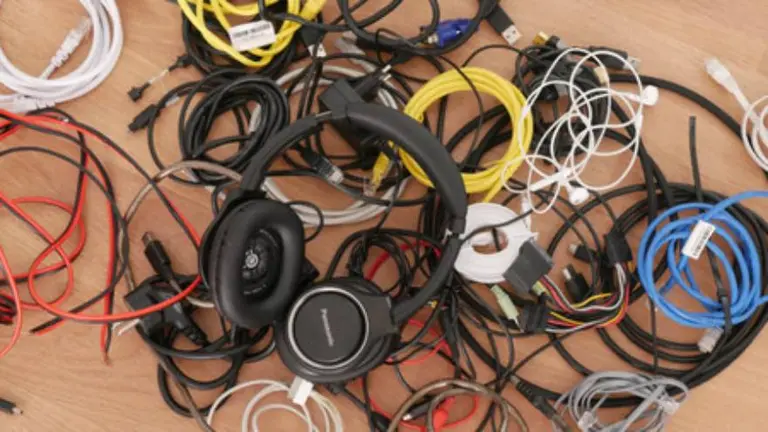 El misterio de por qué se enredan los cables: la ciencia tiene una respuesta