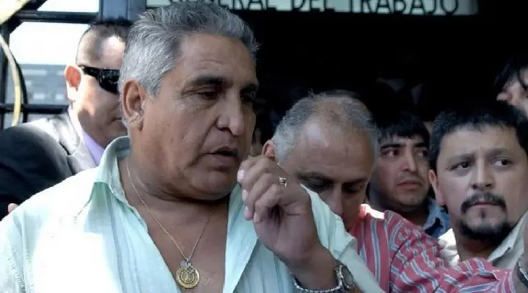 El gremialista "Pata" Medida.