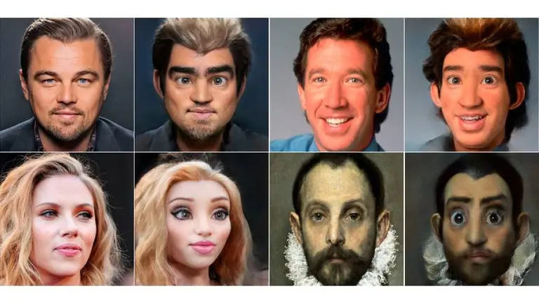 Cómo funciona Toonify, la herramienta que te permite verte como personaje de una película animada
