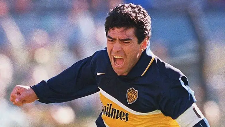 El emotivo recuerdo de Boca: un día cómo hoy, Diego Maradona convertía su último gol con la azul y amarilla