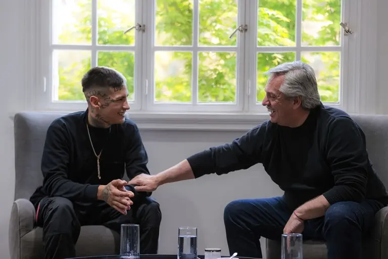 Carta abierta de L-Gante tras la polémica por su visita a Alberto Fernández