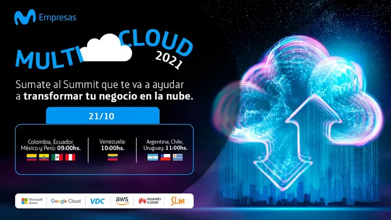 Movistar Empresas presenta el "Multicloud 2021 Summit Hispam", un evento virtual dedicado a las soluciones digitales B2B