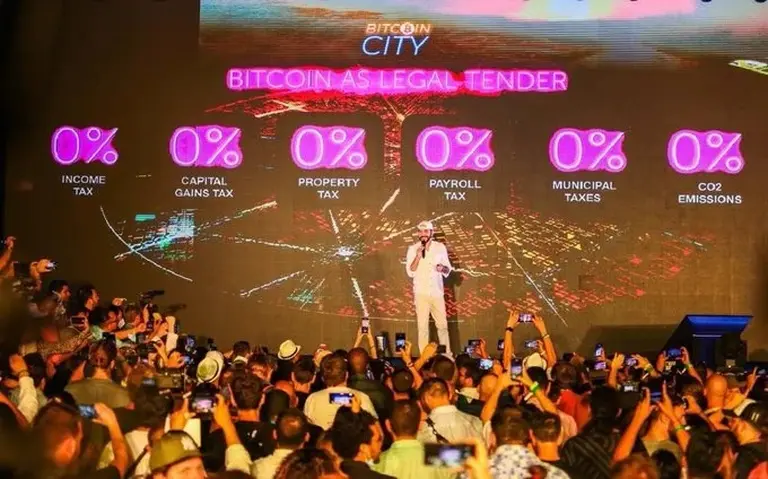 Nace en El Salvador la primera "Ciudad Bitcoin" del mundo: sólo habrá un impuesto