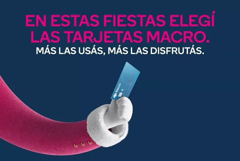 En el mes de las fiestas, disfrutá de las tarjetas de Banco Macro