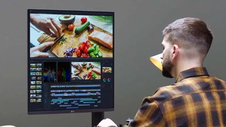 ¿El monitor más raro del mundo?: LG anuncia un modelo vertical para creativos
