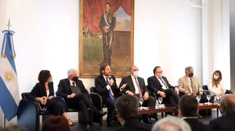 Manzur y Cafiero presentaron el plan de promoción de exportaciones 2022