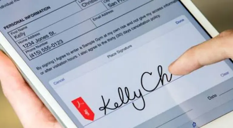 Cómo firmar un documento PDF desde el celular sin tener que imprimirlo