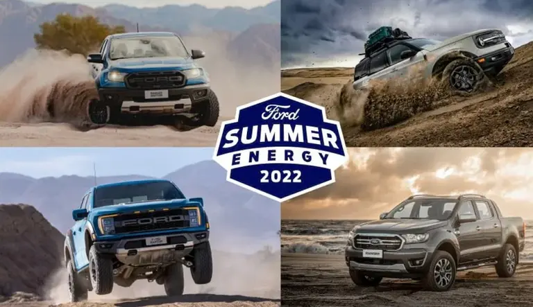 Ford arranca el show de pick ups y SUV en la costa argentina