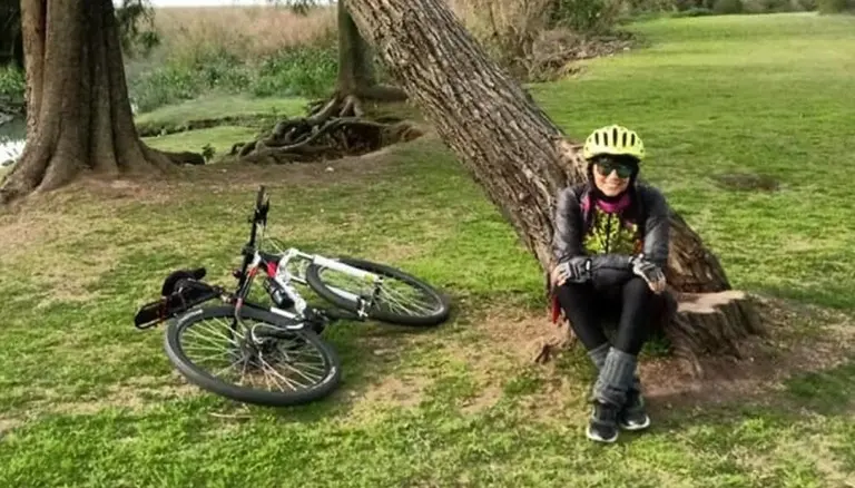 ¿Quién era la ciclista que murió atropellada en Palermo?