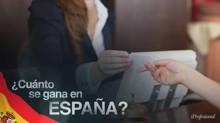 Trabajar en España: este es el sueldo que se gana como recepcionista de hotel, ¿alcanza para vivir bien?