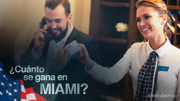 Trabajar en Miami: cuál es el sueldo que se puede ganar como recepcionista de hotel