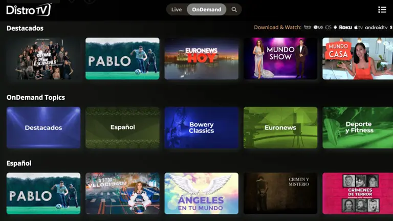 Llega a la Argentina una nueva plataforma de streaming gratis y sin registro previo