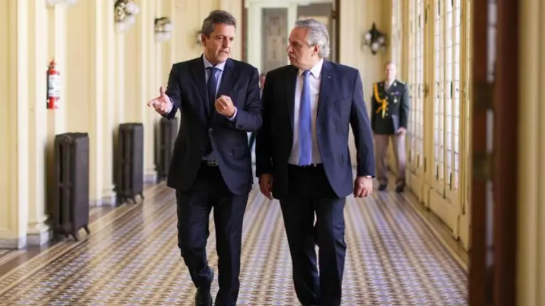 ALBERTO FERNANDEZ Y SERGIO MASSA