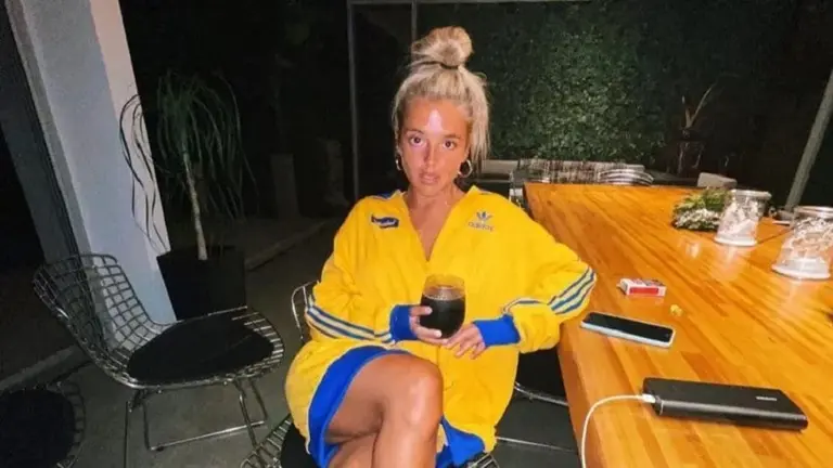 El escándalo de "Toto" Salvio: quién es Sol Sheckler, la joven que acompañaba al futbolista cuando atropelló a su esposa