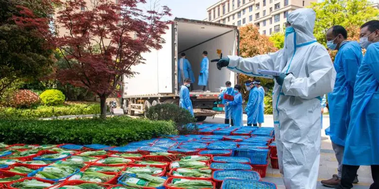 Covid en China: enfrentamientos y desesperación en Shanghái por estricto confinamiento y falta de comida