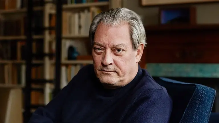 El famoso escritor Paul Auster.