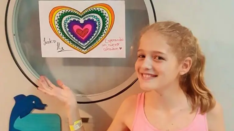 Justina inspirando: multiplicate por siete y trascendé