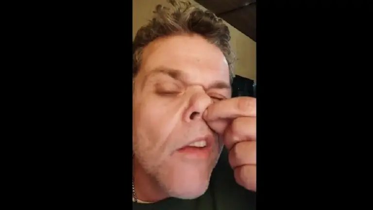 VIDEO | Qué hizo Alfredo Casero para demostrar que no toma cocaína