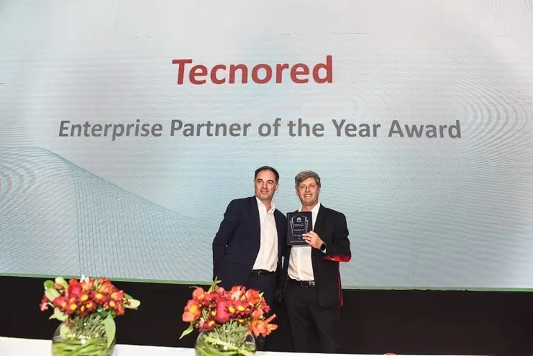 Doble reconocimiento de Huawei para Tecnored